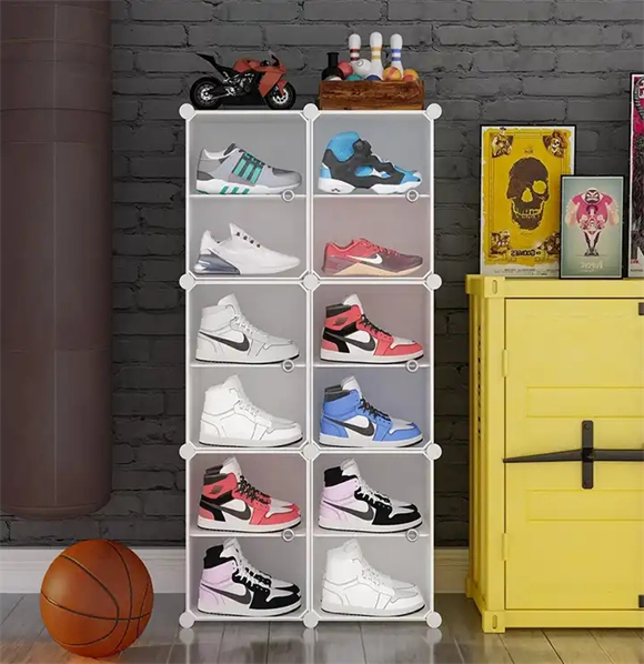 Shoe rack with cover